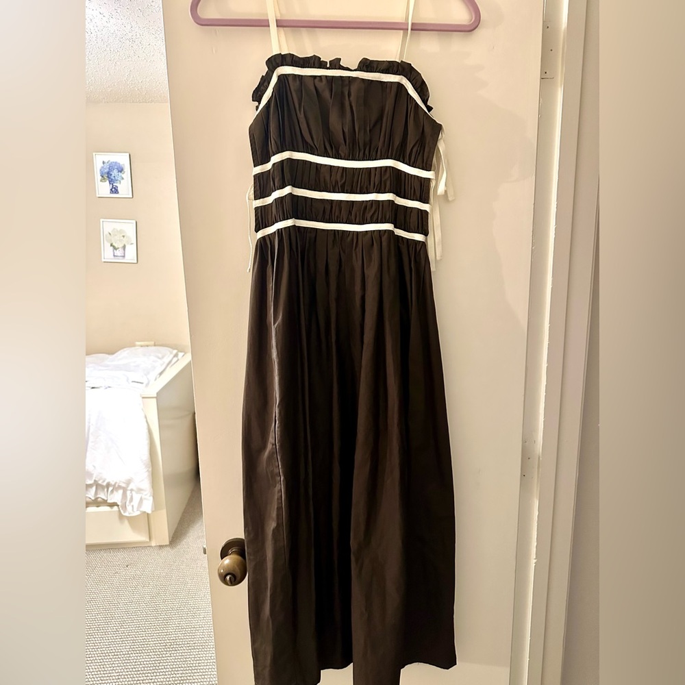 Sophie the Label Lena Dress Brown